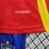 2024 Kids Size Spain Home Football Shirt detail view