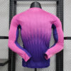 2024 Long Sleeve Player Version Germany Away Football Shirt back view