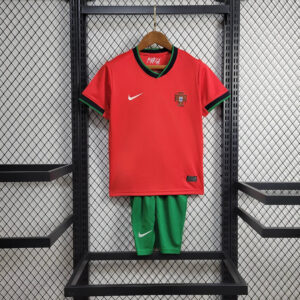 2024 Portugal Home Football Shirt Kids Size