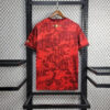2024 Portugal Special Edition Red Football Shirt back view