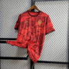 2024 Portugal Special Edition Red Football Shirt detail view