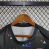 2024 Portugal Training Wear Black Football Shirt detail view
