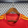2024 Spain Home Football Shirt detail view
