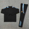 2024/2025 Argentina Half-Pull Tracksuit Black back view