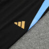 2024/2025 Argentina Half-Pull Tracksuit Black detail view