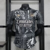 2024/2025 Arsenal Black pre-match Football Shirt -Player Version front view