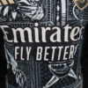 2024/2025 Arsenal Black pre-match Football Shirt -Player Version detail view