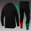 2024/2025 Arsenal Half-Pull Tracksuit Black detail view