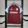 2024/2025 Aston Villa Home Football Shirt front view