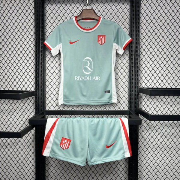 2024/2025 Atletico Madrid Away Football Shirt Kids Size