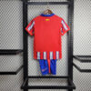 2024/2025 Atletico Madrid Home Football Shirt Kids Size back view