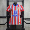 2024/2025 Atletico Madrid Home Soccer Jersey -Player Version front view