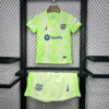 2024/2025 Barcelona Third Away Football Shirt Kids Size front view