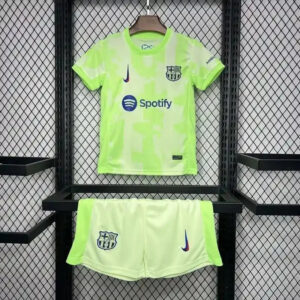 2024/2025 Barcelona Third Away Football Shirt Kids Size