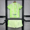 2024/2025 Barcelona Third Away Football Shirt Kids Size back view