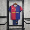 2024/2025 Barcelona x Travis Scott Kids Size Football Jersey front view