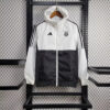 2024/2025 Bayern Munich Windbreaker White and Black front view