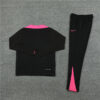 2024/2025 Chelsea Half-Pull Tracksuit Black back view