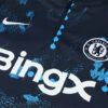 2024/2025 Chelsea Half-Pull Tracksuit Royal Blue detail view
