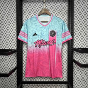 2024/2025 Inter Miami Pink Blue Special Edition Football Shirt
