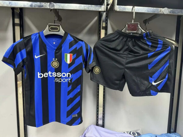2024/2025 Inter Milan Home Football Jersey Kids Size