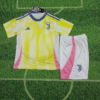 2024/2025 Juventus Away Football Shirt Kids Size front view