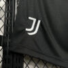 2024/2025 Juventus Home Black Shorts detail view