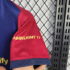 2024/2025 Kids Size Barcelona Home Football Shirt detail view