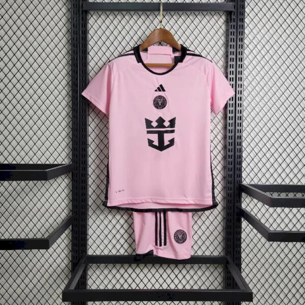 2024/2025 Kids Size Inter Miami Home Soccer Jersey