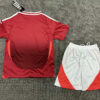 2024/2025 Kids Size Manchester United Home Football Shirt back view