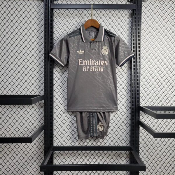 2024/2025 Kids Size Real Madrid Third Away Football Shirt