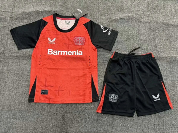 2024/2025 Leverkusen Home Football shirt Kids Size