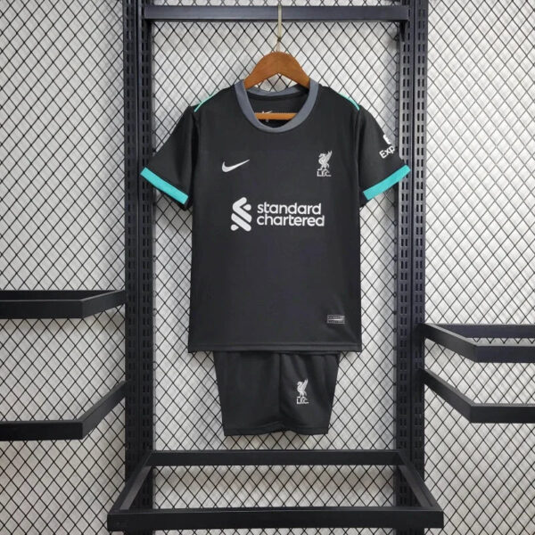 2024/2025 Liverpool Away Soccer Jersey Kids Size