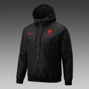 2024/2025 Liverpool Windbreaker Black Soccer Jersey
