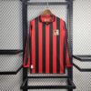 2024/2025 Long Sleeve AC Milan 125th Anniversary Football Shirt front view