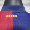 2024/2025 Long Sleeve Player Version Barcelona Home Jersey detail view