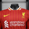 2024/2025 Long Sleeve Player Version Liverpool Home Football Shirt detail view