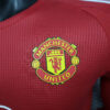 2024/2025 Long Sleeve Player Version Manchester United Home Football Shirt detail view