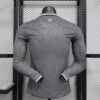 2024/2025 Long Sleeve Player Version Real Madrid Third Away Football Shirt back view