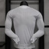 2024/2025 Long Sleeve Real Madrid Home Football Shirt back view