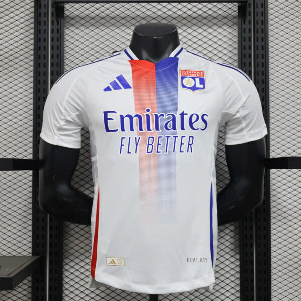 2024/2025 Lyon Home Football Shirt -Player Version