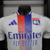 2024/2025 Lyon Home Football Shirt -Player Version back view