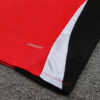 2024/2025 Manchester United Half-Pull Tracksuit Red detail view