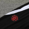 2024/2025 Manchester United Half-Pull Tracksuit Red detail view