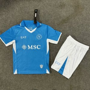 2024/2025 Napoli Home Soccer Jersey Kids Size