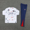 2024/2025 PSG Paris Saint-Germain Parisian Frost Half-Pull Tracksuit front view
