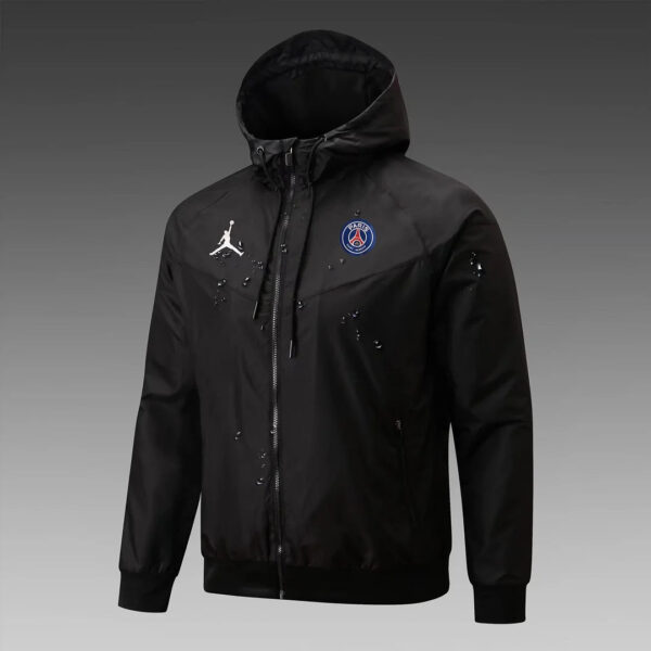 2024/2025 PSG Windbreaker Black Jersey
