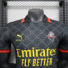 2024/2025 Player Version AC Milan x OFF-WHITE Football Shirt detail view