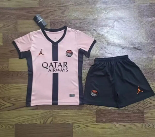 2024/2025 Psg Paris Saint-Germain Third Away Football Shirt Kids Size