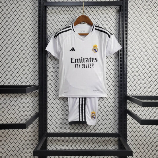 2024/2025 Real Madrid Home Football Shirt Kids Size